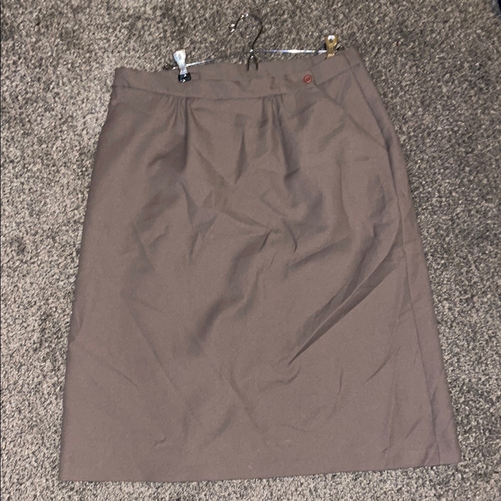 Elegant Brown Women's Skirt